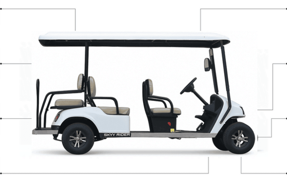 Skyy Rider electric golf cart
