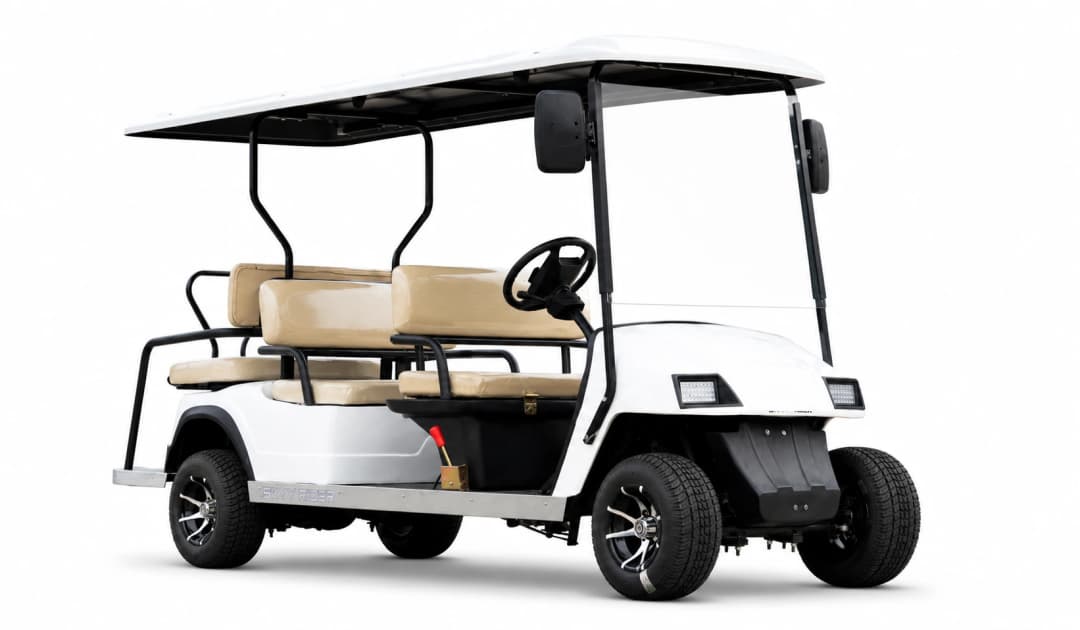 TOURISTER 4+2R Seater Golf Cart — photo 3 of 3
