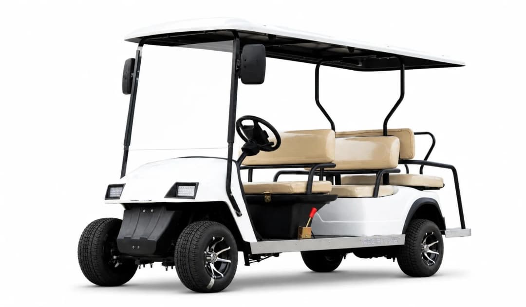 TOURISTER 4+2R Seater Golf Cart — photo 1 of 3